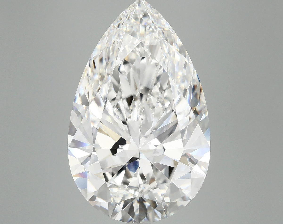10.13 Carat Pear Shaped Ideal Cut VVS2 IGI Certified Lab Grown Diamond