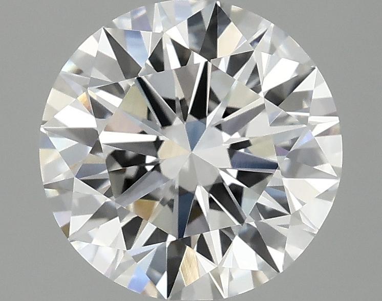 2.5 Carat Round Shaped Ideal Cut VVS2 IGI Certified Lab Grown Diamond