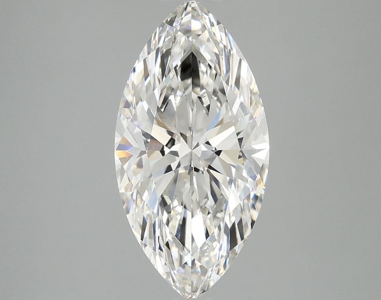 3.1 Carat Marquise Shaped Ideal Cut VVS2 IGI Certified Lab Grown Diamond