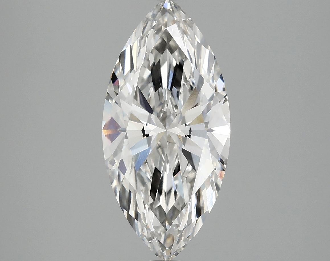 2.02 Carat Marquise Shaped Excellent Cut VVS2 IGI Certified Lab Grown Diamond