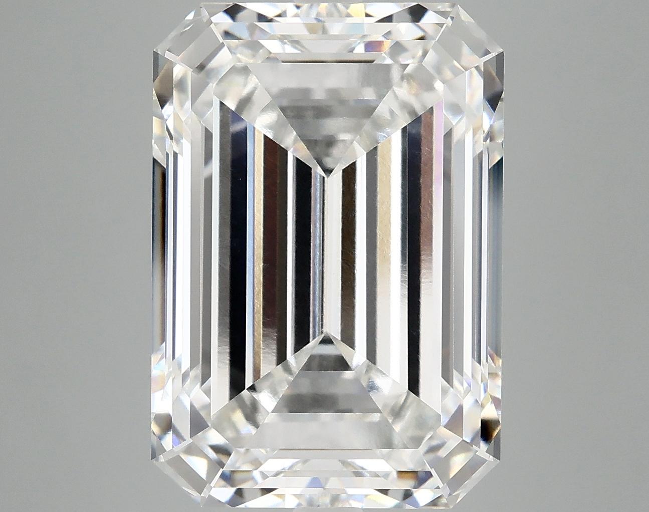 10.56 Carat Emerald Shaped Ideal Cut VVS2 IGI Certified Lab Grown Diamond