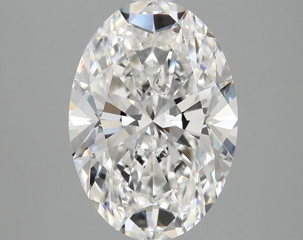 3.05 Carat Oval Shaped Ideal Cut VVS2 IGI Certified Lab Grown Diamond