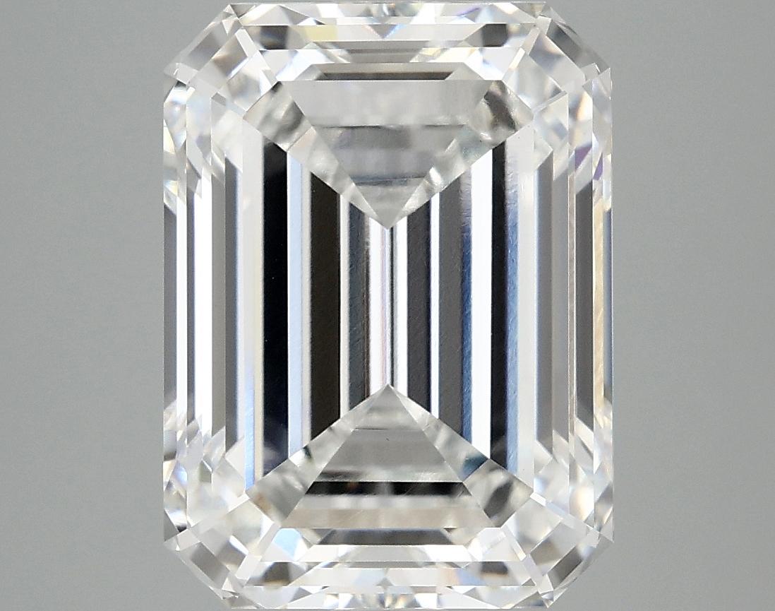 7.19 Carat Emerald Shaped Excellent Cut VVS2 IGI Certified Lab Grown Diamond