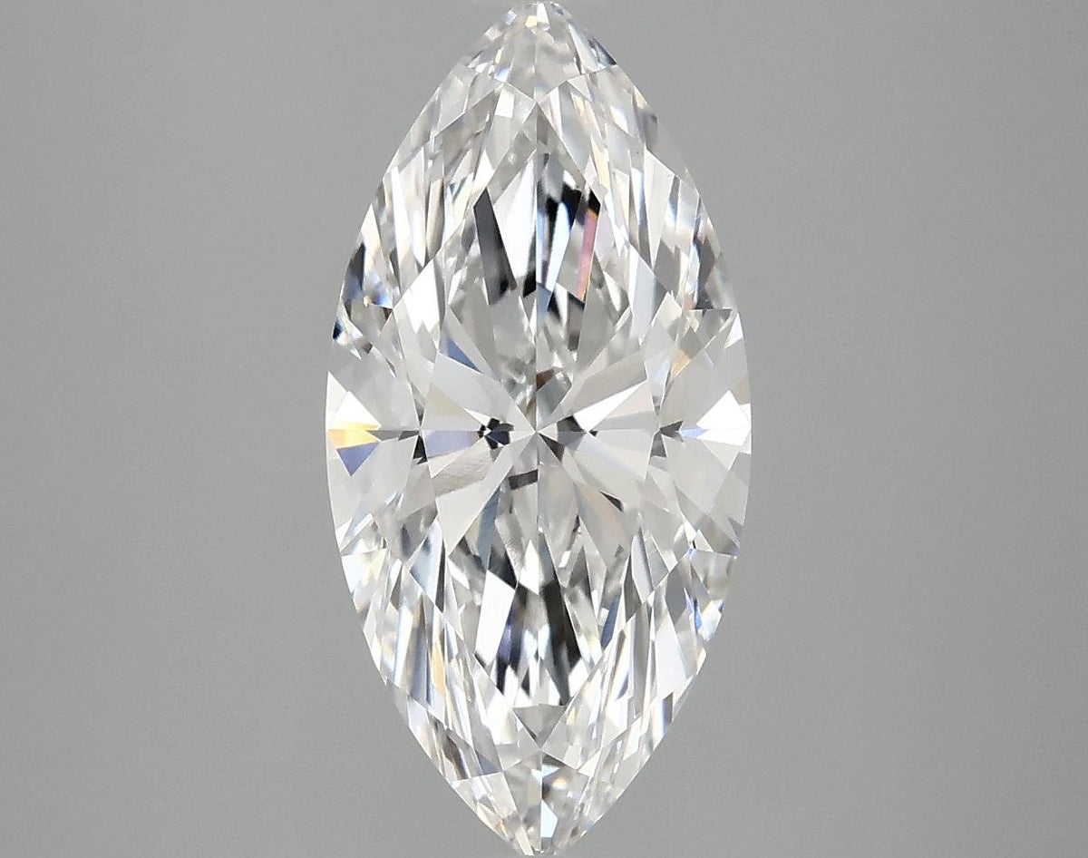 3.01 Carat Marquise Shaped Excellent Cut VVS2 IGI Certified Lab Grown Diamond