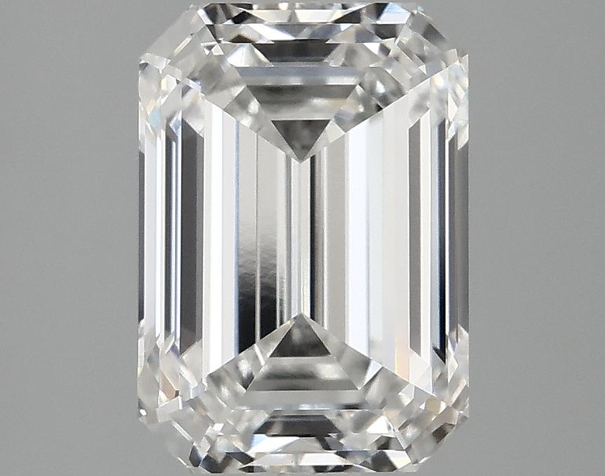3.04 Carat Emerald Shaped Ideal Cut VVS2 IGI Certified Lab Grown Diamond