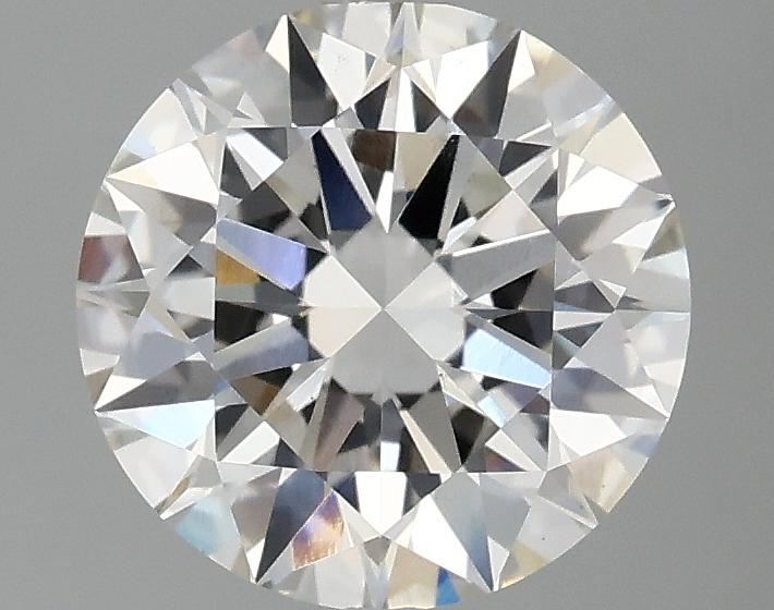 2.05 Carat Round Shaped Ideal Cut VS2 IGI Certified Lab Grown Diamond