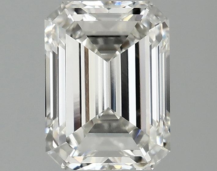 2.0 Carat Emerald Shaped Excellent Cut VVS2 IGI Certified Lab Grown Diamond
