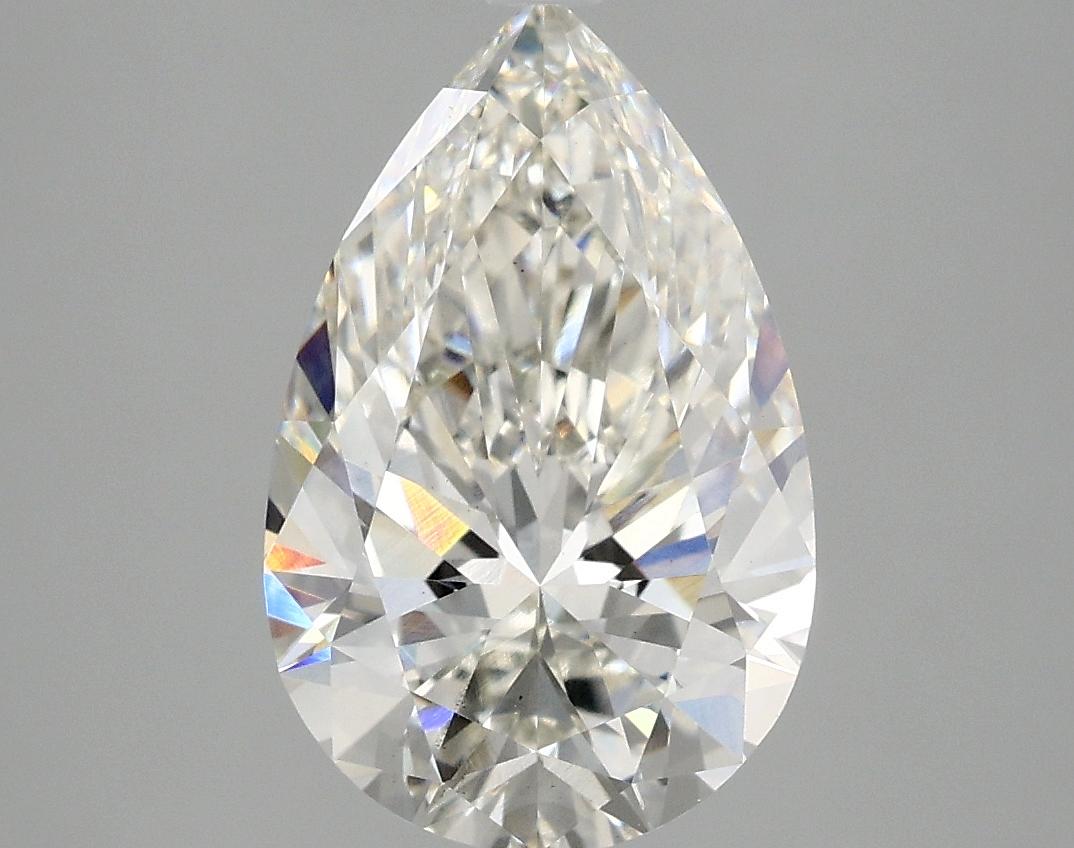 3.04 Carat Pear Shaped Ideal Cut VS1 IGI Certified Lab Grown Diamond