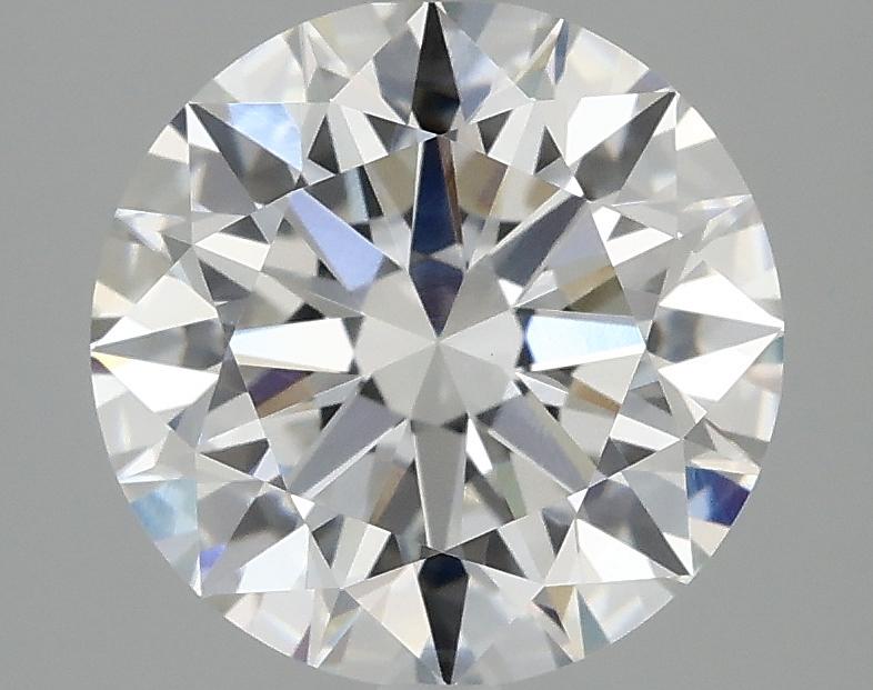 3.08 Carat Round Shaped Ideal Cut VVS2 IGI Certified Lab Grown Diamond