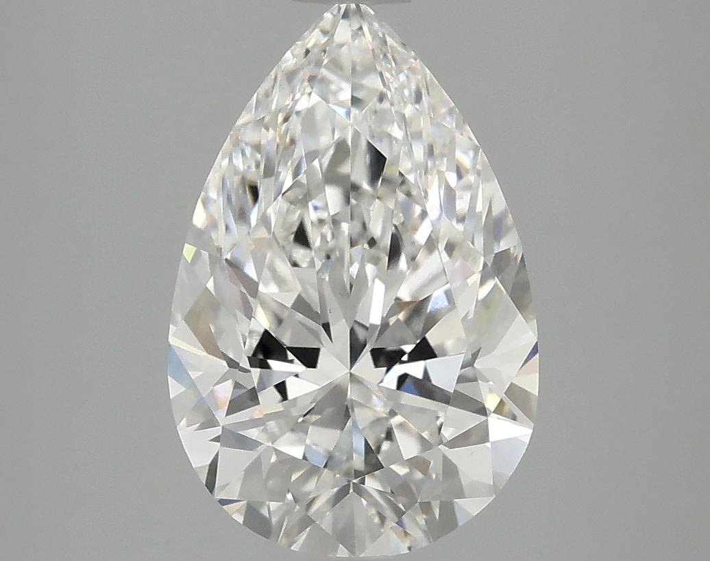 3.04 Carat Pear Shaped Excellent Cut VVS2 IGI Certified Lab Grown Diamond