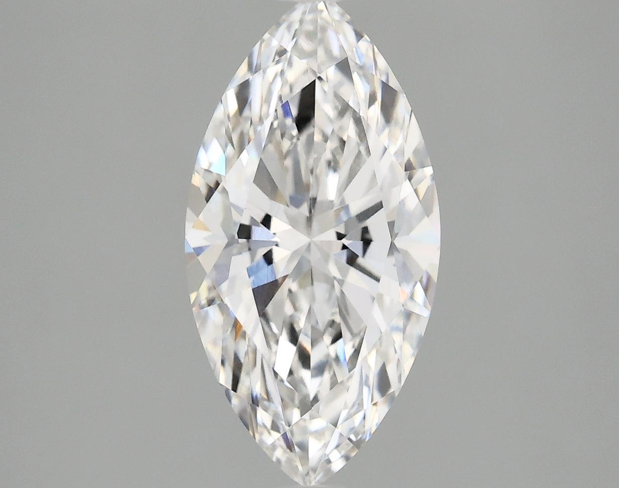 1.88 Carat Marquise Shaped Ideal Cut VVS2 IGI Certified Lab Grown Diamond