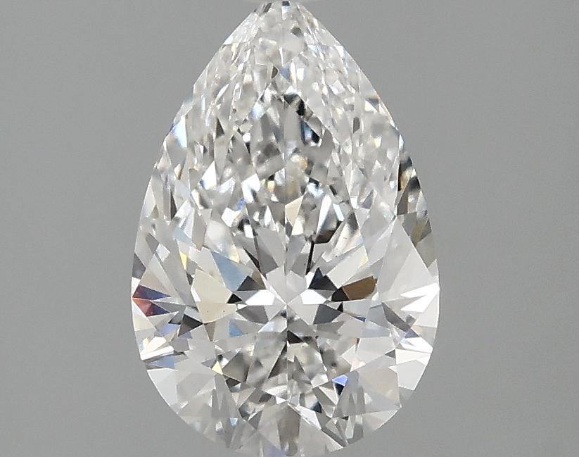 1.37 Carat Pear Shaped Excellent Cut VS1 IGI Certified Lab Grown Diamond