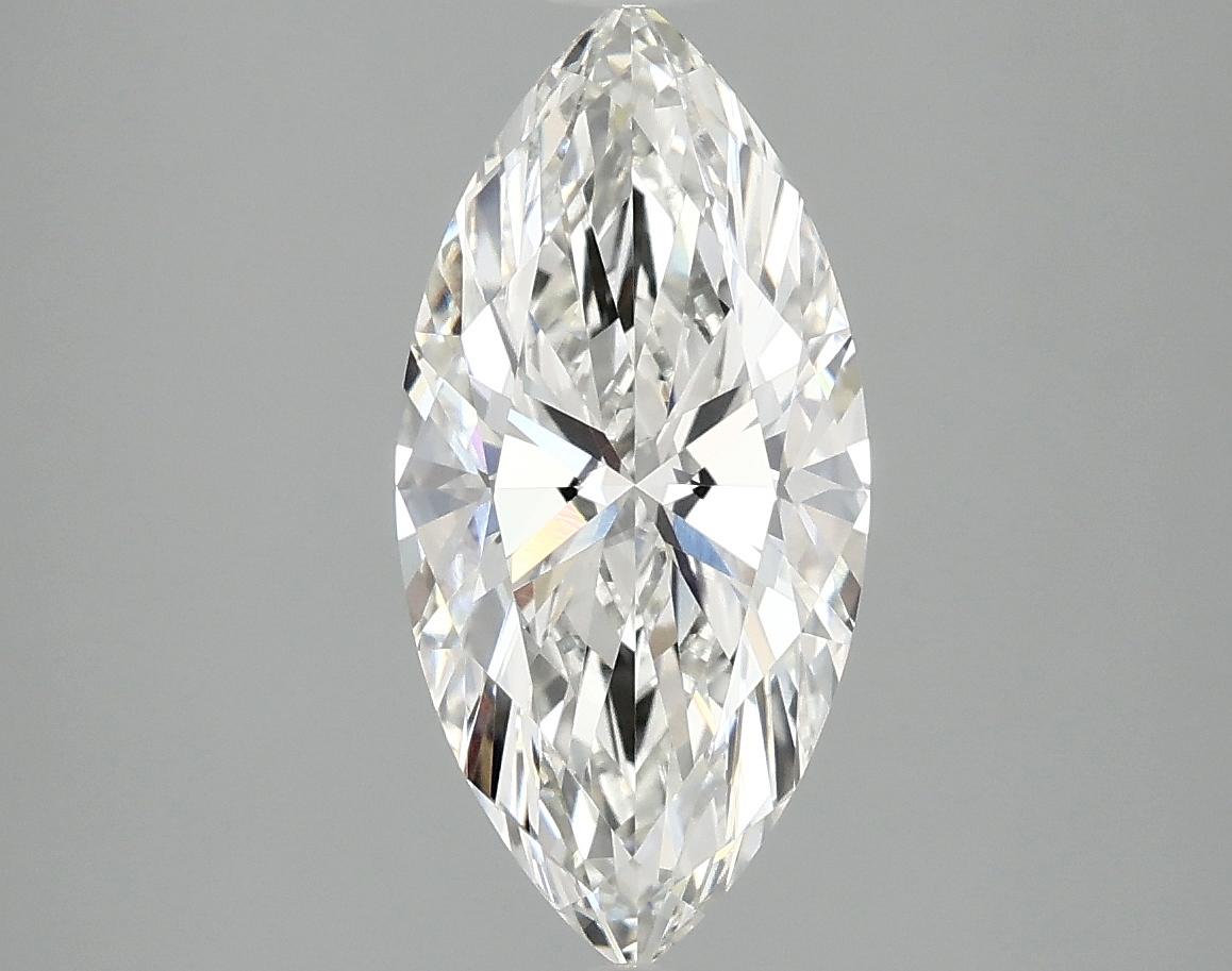 2.0 Carat Marquise Shaped Excellent Cut VVS2 IGI Certified Lab Grown Diamond