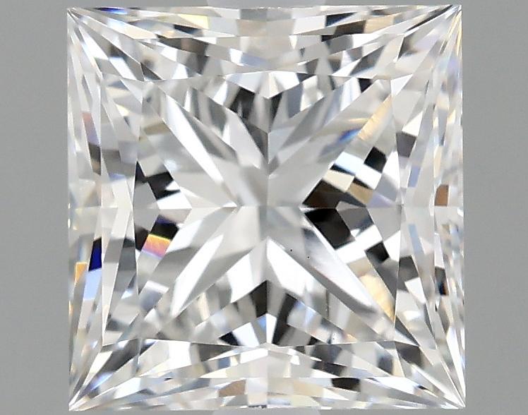 1.89 Carat Princess Shaped Ideal Cut VS1 IGI Certified Lab Grown Diamond