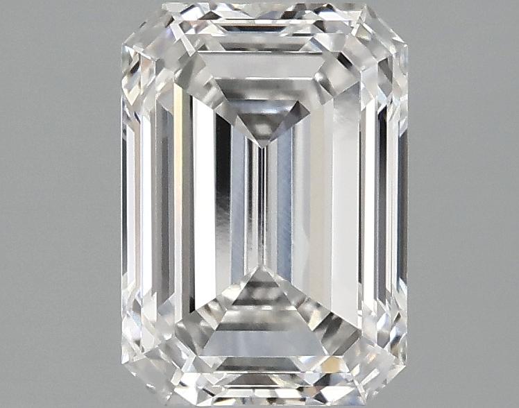 2.02 Carat Emerald Shaped Ideal Cut VVS1 IGI Certified Lab Grown Diamond