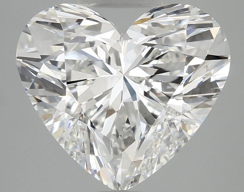 4.07 Carat Heart Shaped Ideal Cut VS1 IGI Certified Lab Grown Diamond