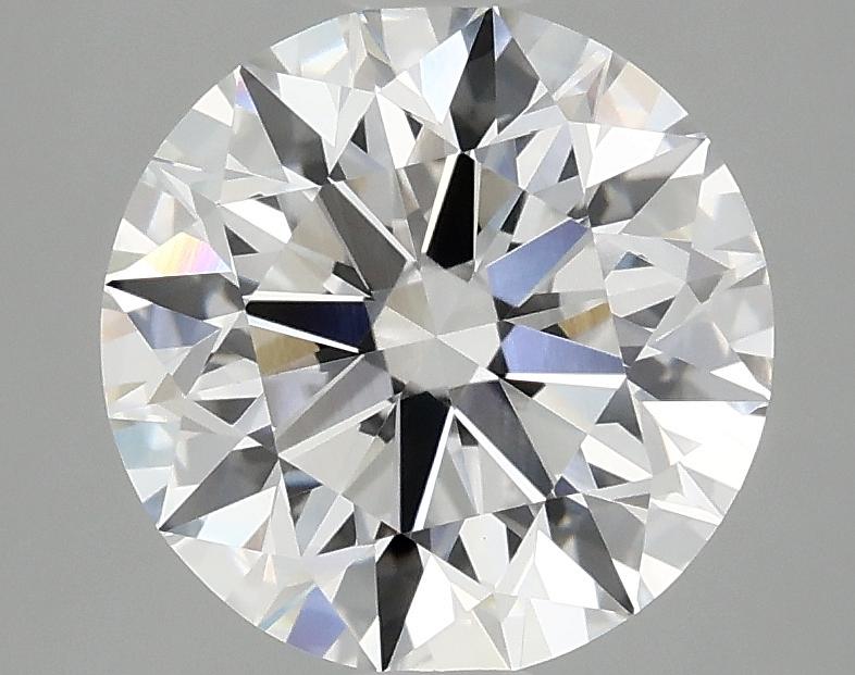 3.09 Carat Round Shaped Excellent Cut VVS2 IGI Certified Lab Grown Diamond