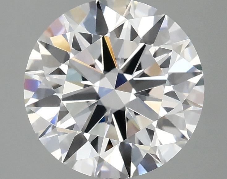 2.06 Carat Round Shaped Ideal Cut VVS2 IGI Certified Lab Grown Diamond