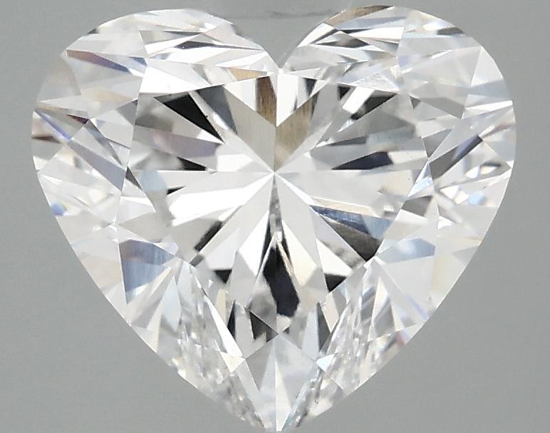 3.07 Carat Heart Shaped Ideal Cut VS2 IGI Certified Lab Grown Diamond