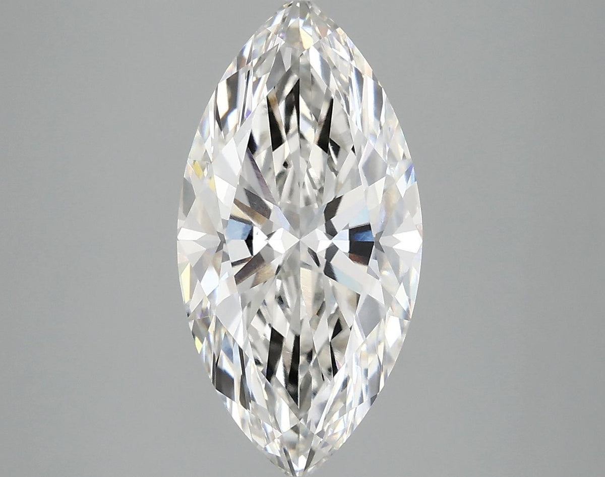 3.03 Carat Marquise Shaped Ideal Cut VS1 IGI Certified Lab Grown Diamond