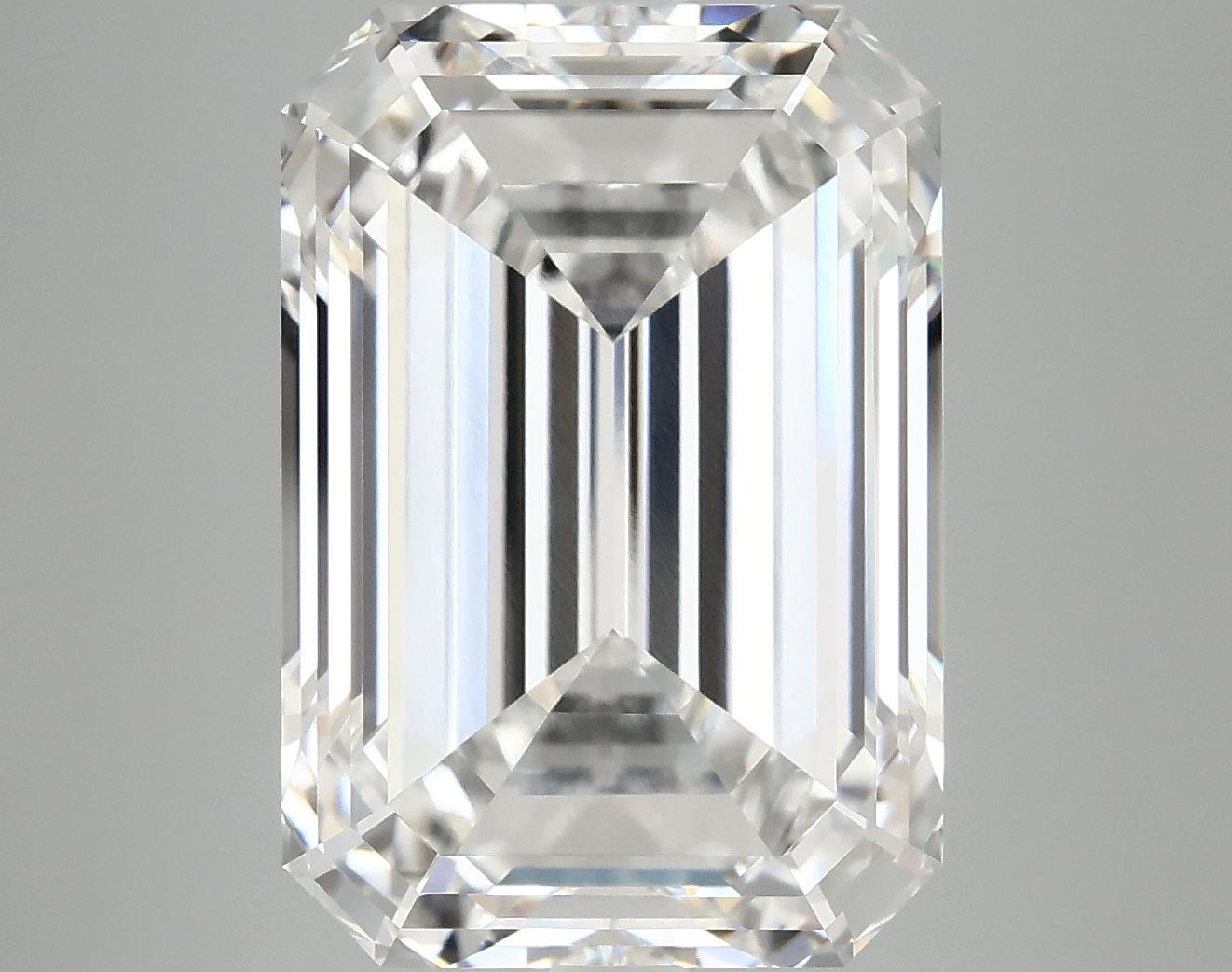 10.86 Carat Emerald Shaped Ideal Cut VVS2 IGI Certified Lab Grown Diamond
