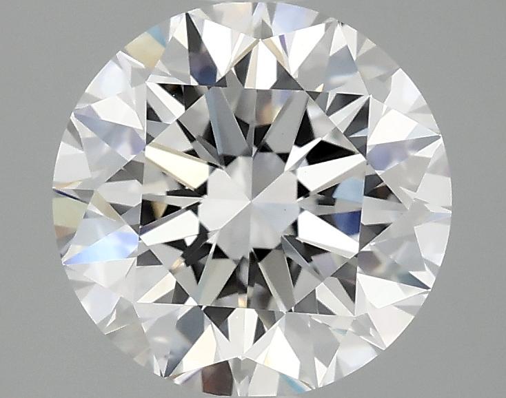 2.54 Carat Round Shaped Excellent Cut VVS2 IGI Certified Lab Grown Diamond