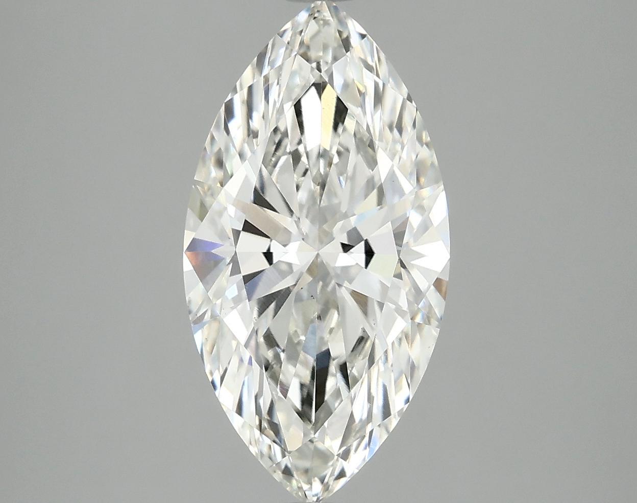 3.06 Carat Marquise Shaped Excellent Cut VS1 IGI Certified Lab Grown Diamond