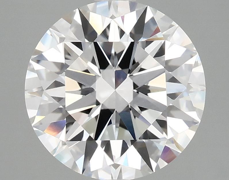 3.06 Carat Round Shaped Ideal Cut VVS2 IGI Certified Lab Grown Diamond