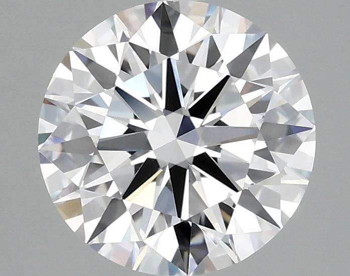 2.01 Carat Round Shaped Excellent Cut VVS2 IGI Certified Lab Grown Diamond