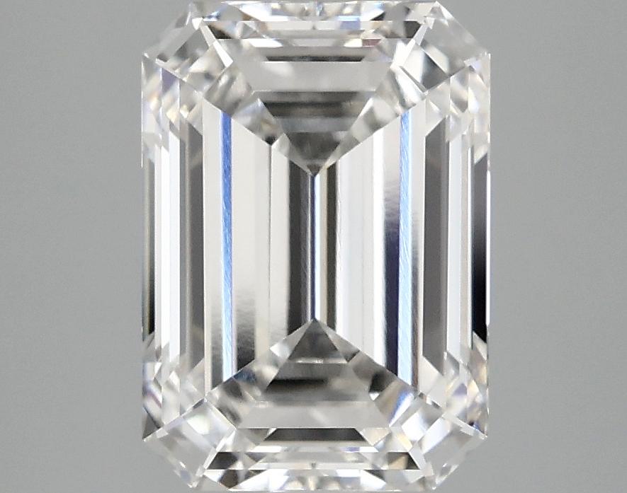 3.17 Carat Emerald Shaped Ideal Cut VVS2 IGI Certified Lab Grown Diamond