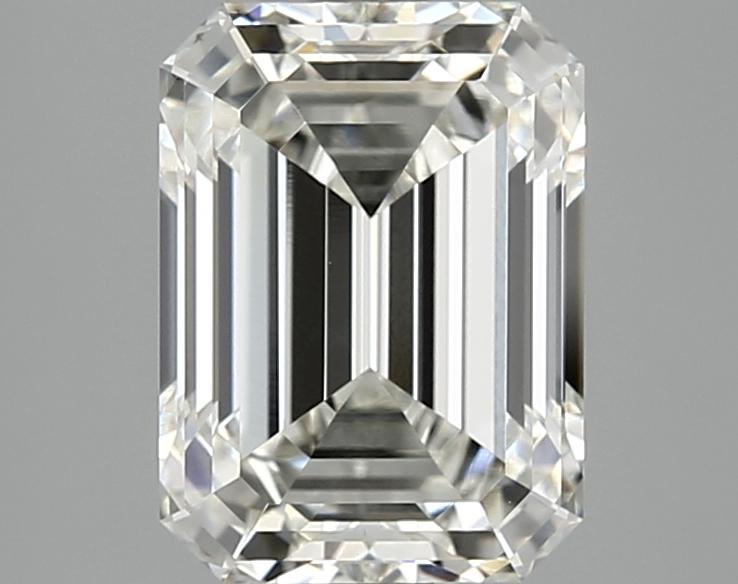 3.08 Carat Emerald Shaped Excellent Cut VVS2 IGI Certified Lab Grown Diamond