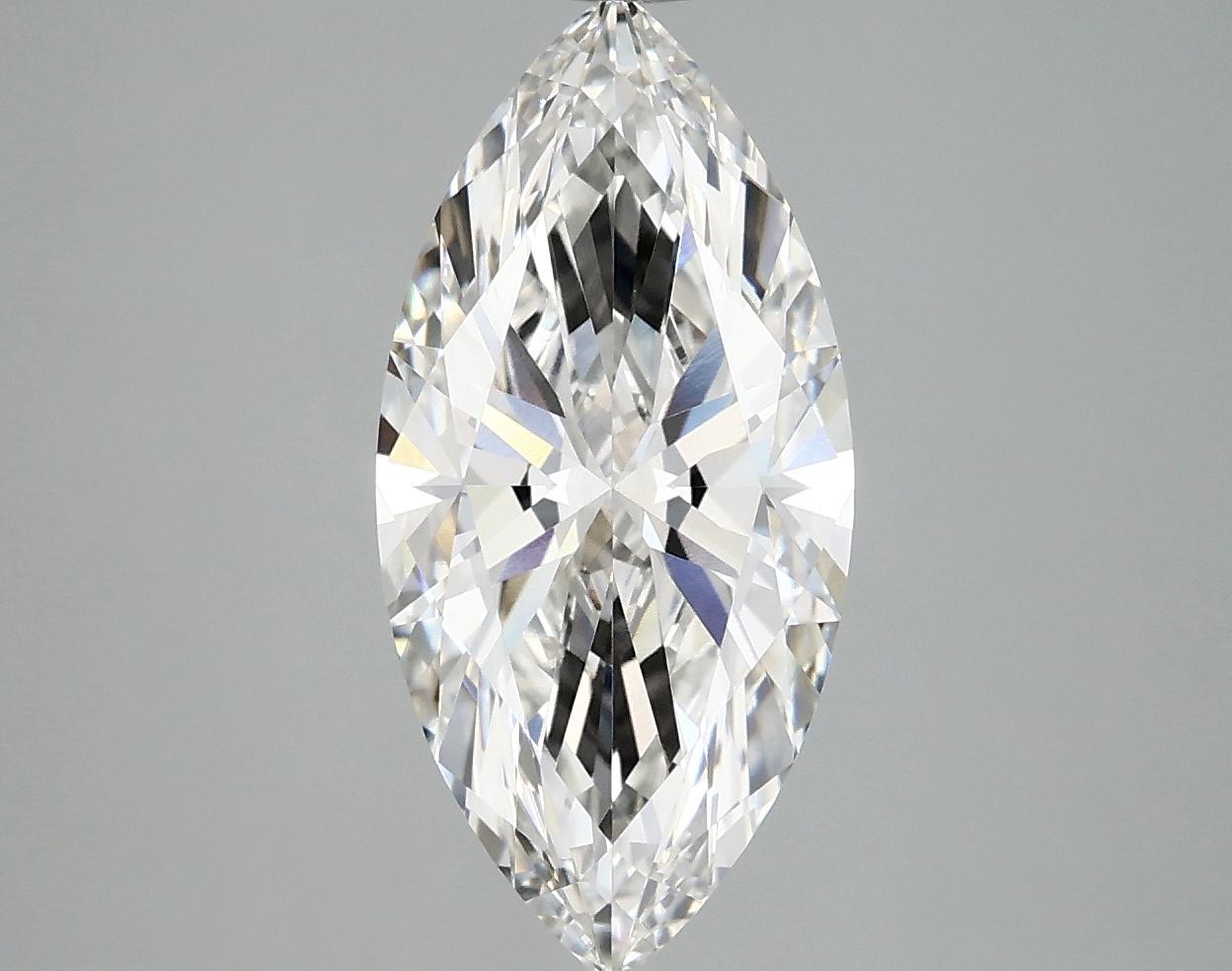 2.51 Carat Marquise Shaped Excellent Cut VS1 IGI Certified Lab Grown Diamond