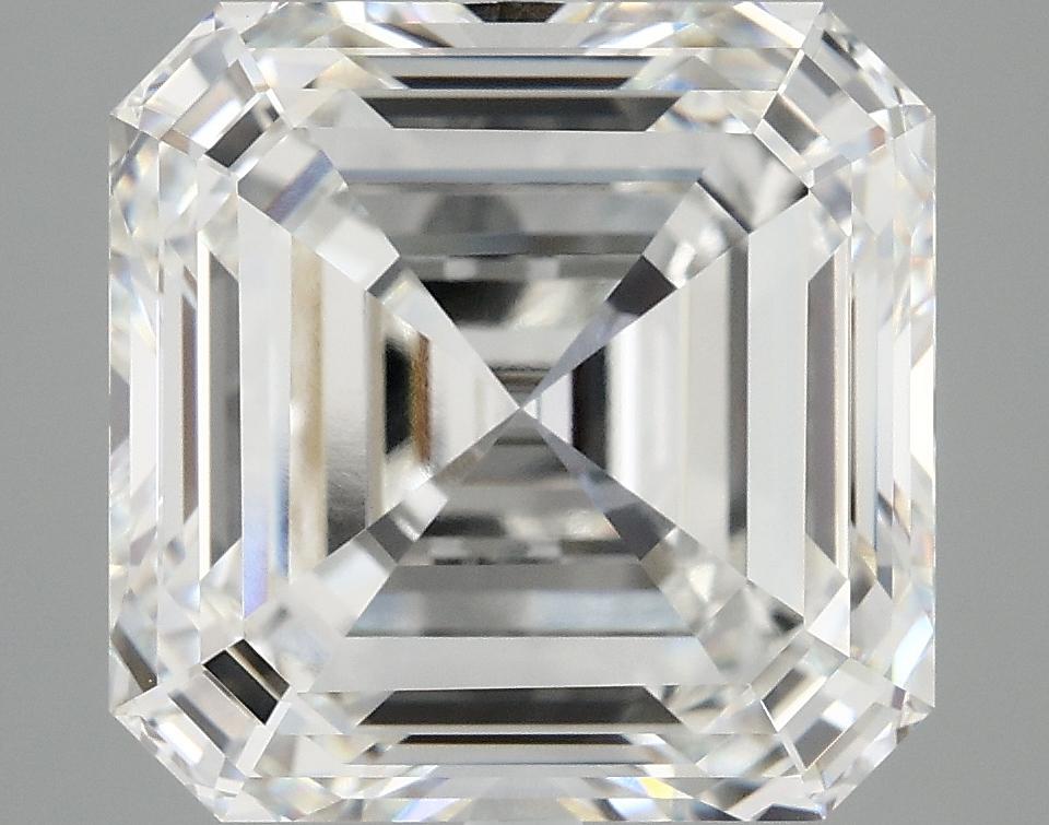 7.91 Carat Asscher Shaped Ideal Cut VVS2 IGI Certified Lab Grown Diamond