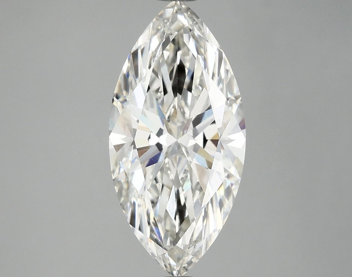 3.04 Carat Marquise Shaped Excellent Cut VS1 IGI Certified Lab Grown Diamond