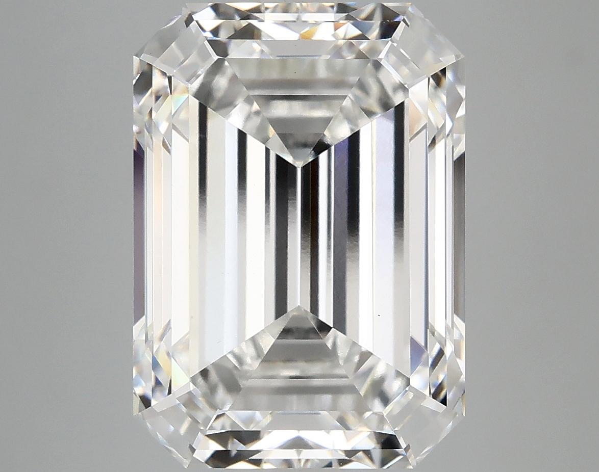 7.73 Carat Emerald Shaped Ideal Cut VVS2 IGI Certified Lab Grown Diamond