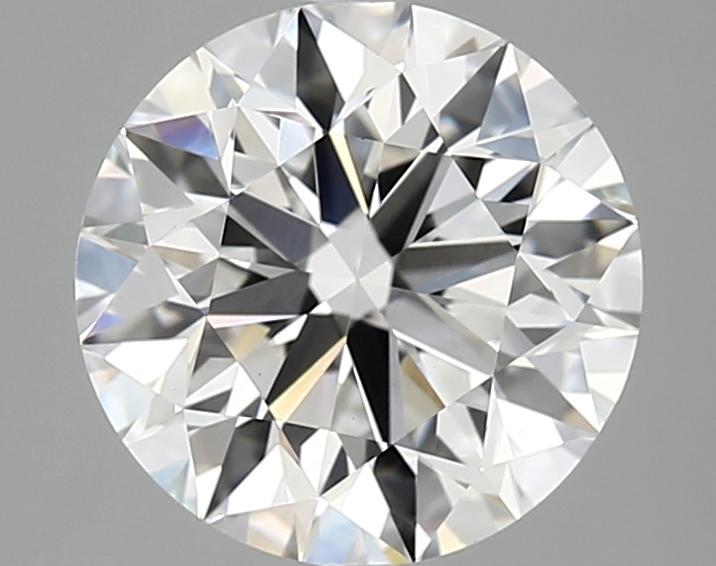 2.55 Carat Round Shaped Excellent Cut VVS2 IGI Certified Lab Grown Diamond