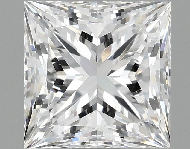 0.96 Carat Princess Shaped Ideal Cut VVS2 IGI Certified Lab Grown Diamond