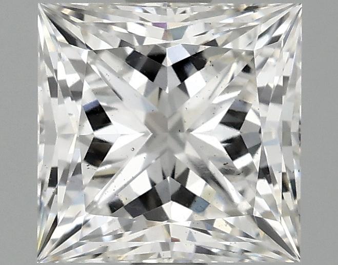 1.54 Carat Princess Shaped Ideal Cut SI1 IGI Certified Lab Grown Diamond