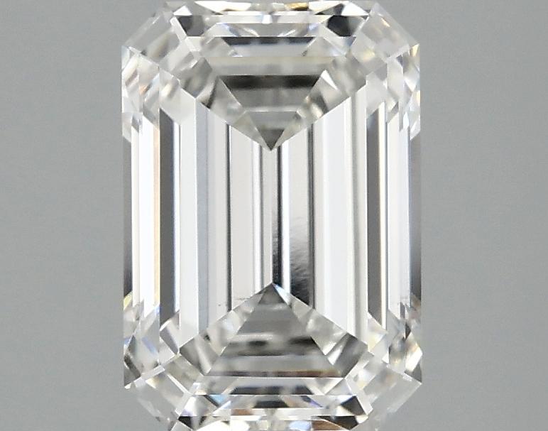 2.1 Carat Emerald Shaped Ideal Cut VS1 IGI Certified Lab Grown Diamond