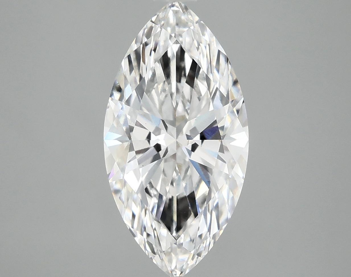 3.06 Carat Marquise Shaped Ideal Cut VS1 IGI Certified Lab Grown Diamond