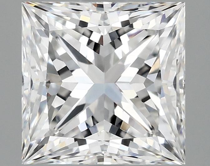 2.04 Carat Princess Shaped Ideal Cut VVS2 IGI Certified Lab Grown Diamond