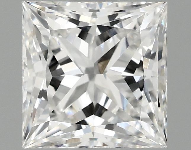 0.98 Carat Princess Shaped Ideal Cut VVS2 IGI Certified Lab Grown Diamond