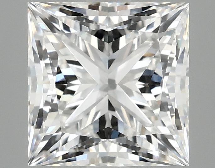 3.02 Carat Princess Shaped Ideal Cut VVS2 IGI Certified Lab Grown Diamond