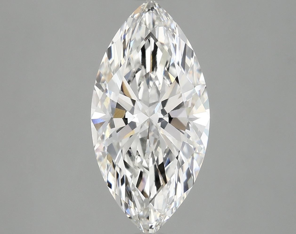 3.01 Carat Marquise Shaped Ideal Cut VVS1 IGI Certified Lab Grown Diamond