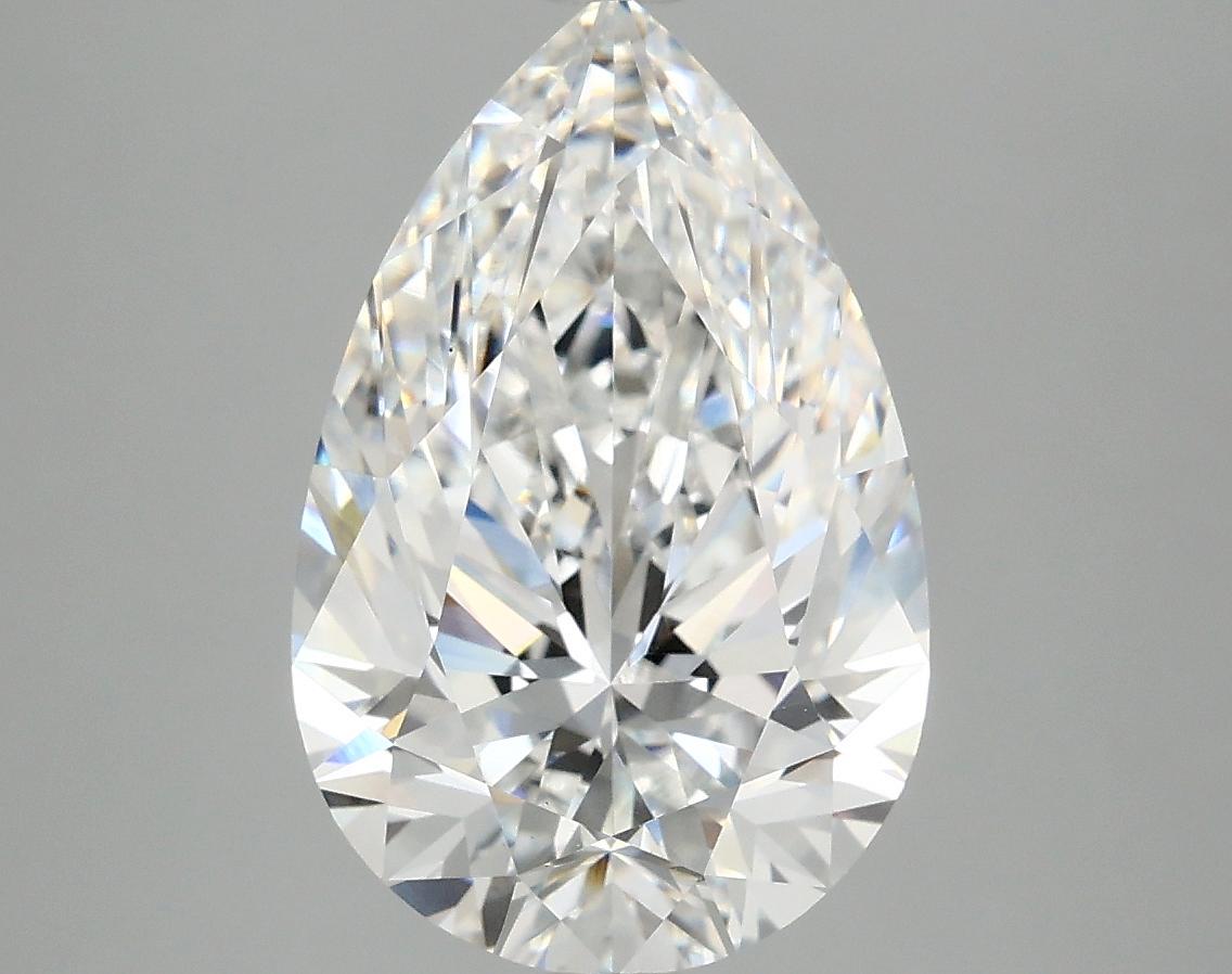 4.09 Carat Pear Shaped Ideal Cut VS1 IGI Certified Lab Grown Diamond