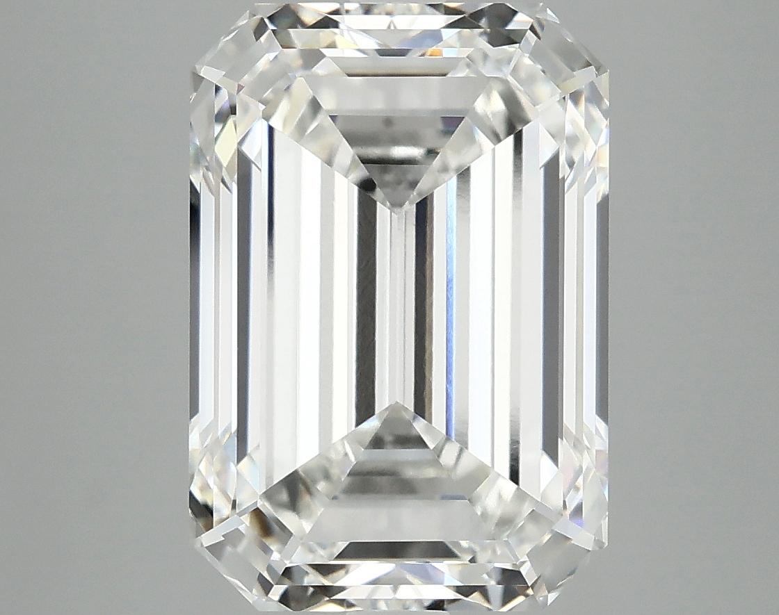 7.19 Carat Emerald Shaped Ideal Cut VVS2 IGI Certified Lab Grown Diamond