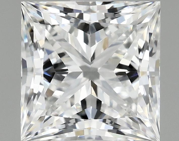 1.57 Carat Princess Shaped Ideal Cut VS1 IGI Certified Lab Grown Diamond