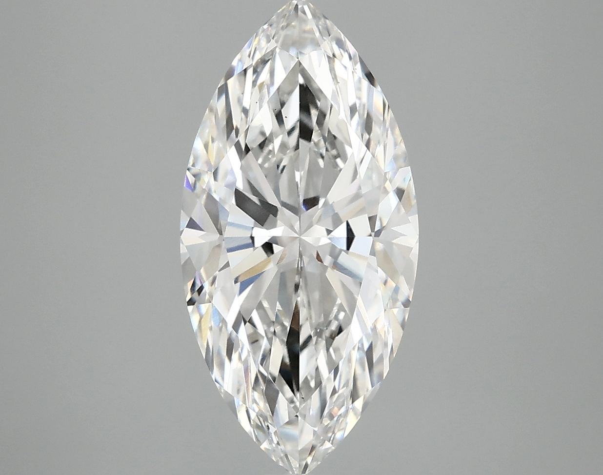 3.02 Carat Marquise Shaped Ideal Cut VS2 IGI Certified Lab Grown Diamond