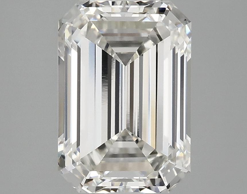 3.04 Carat Emerald Shaped Ideal Cut VVS2 IGI Certified Lab Grown Diamond