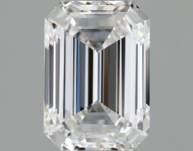 0.99 Carat Emerald Shaped Ideal Cut VVS2 IGI Certified Lab Grown Diamond